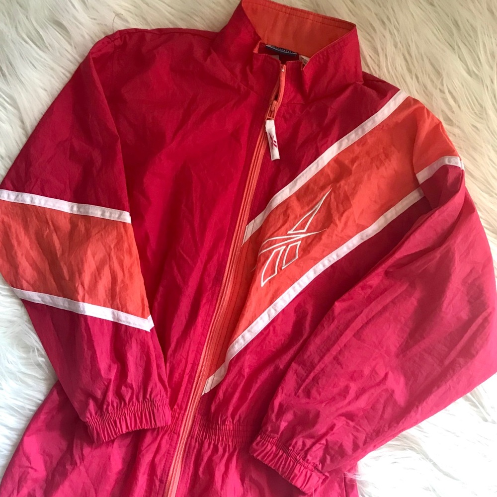 Retro Reebok sport windbreaker